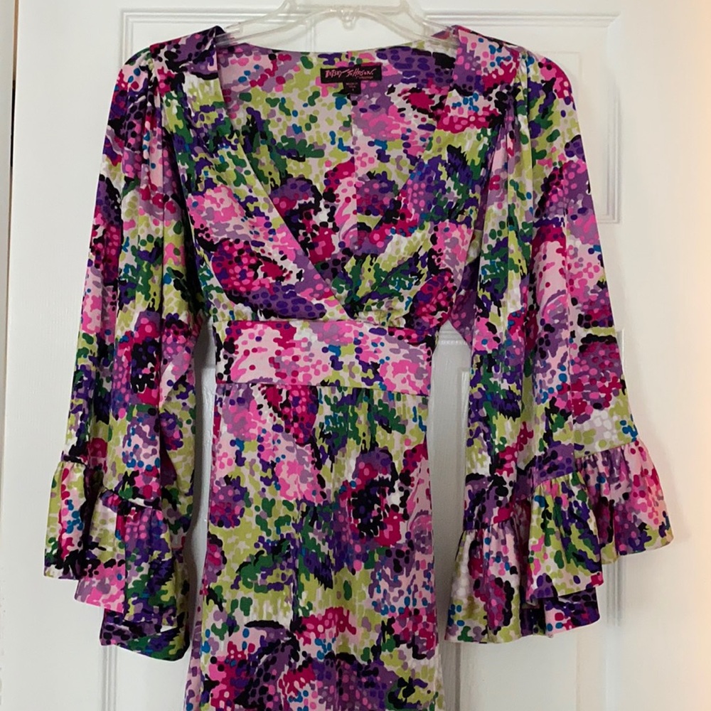 Betsey Johnson bell sleeve tunic dress